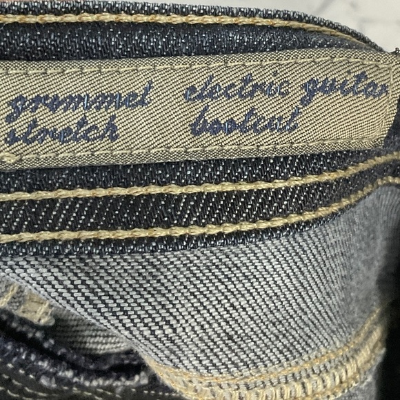 Citizens Of Humanity Women Grommet Electric Guitar Stretch Bootcut Jean Sz 26 N2 - Picture 9 of 12